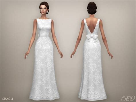 Ultimate List Of Sims 4 Wedding Dress Cc Perfect For Your Sims Dream