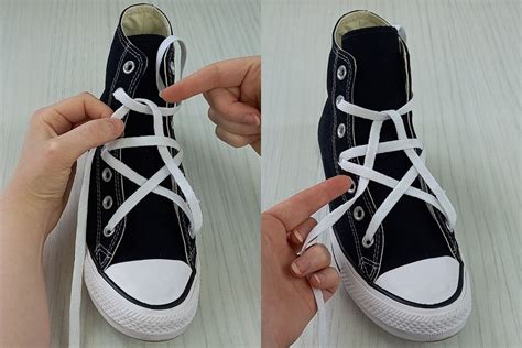 Star Lacing Shoes: EASY Tutorial With Photos - Wearably Weird | Shoe