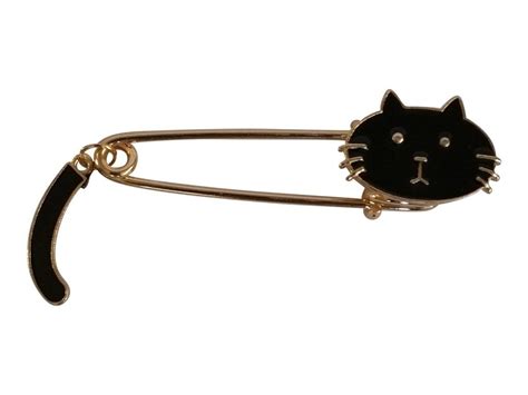 Black Cat Pin Cat Pin Cat Jewelry Cute Black Cats