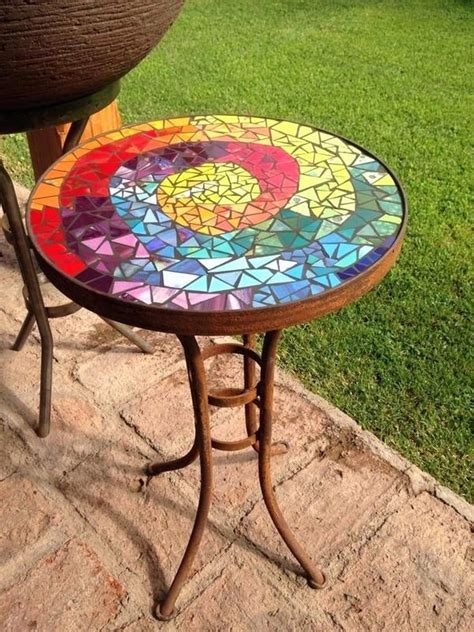 30 Diy Mosaic Outdoor Table