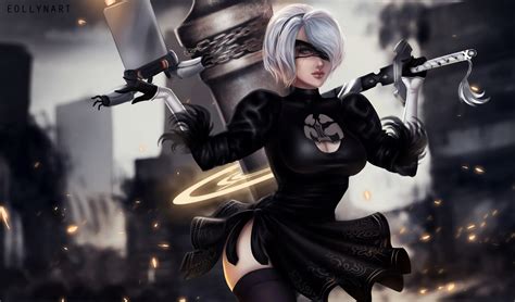 Nier Automata In Shades Hd Games K Wallpapers Images Backgrounds The Best Porn Website