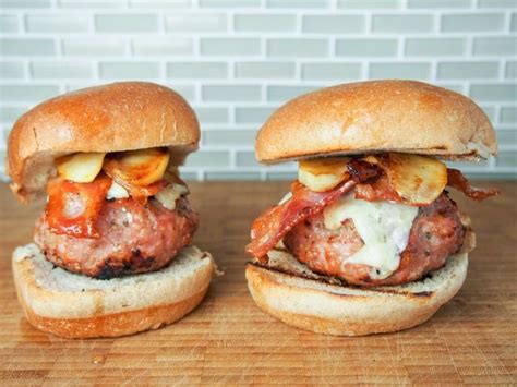 This Maple Turkey Burger Is Served With Delicious Cheddar Bacon And