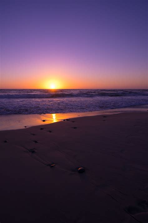 A Sunset In Monterey Glossy Print 11x17 Florida Beaches Monterey