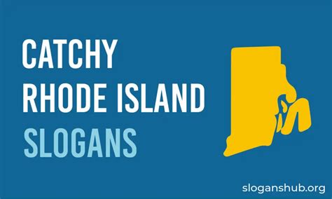 34 Catchy Rhode Island Slogans State Motto Nicknames And Sayings