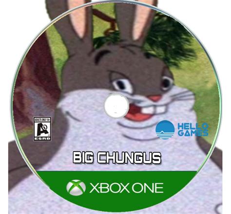 Big Chungus Ps4 Disc Template Fortnite Battle Royale Wallpapers