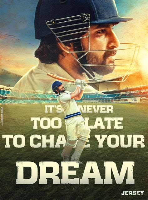 Can't find a movie or tv show? JERSEY movie tribute poster design on Behance