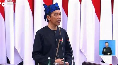 Alasan Presiden Jokowi Kenakan Pakaian Adat Baduy Saat Sidang Tahunan