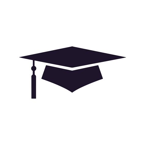 Graduation Cap Template Design Elements Graduation Logo Vector Isolated