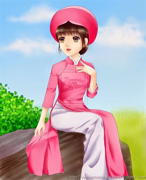 Collection Ao Dai Vietnam Classic Style While And Black