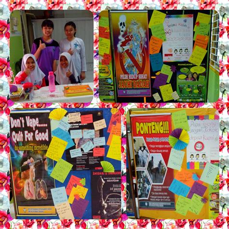 Visi sekolah bebas dadah tahun 2012. SMK Jalan Bukit: PAMERAN ANTI DADAH