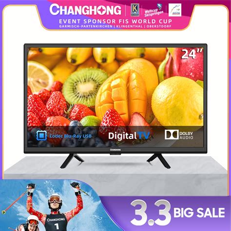 Jual Changhong 24 Inch Digital Led Tv L24g5w Hd Tv Hdmi Usb Moive