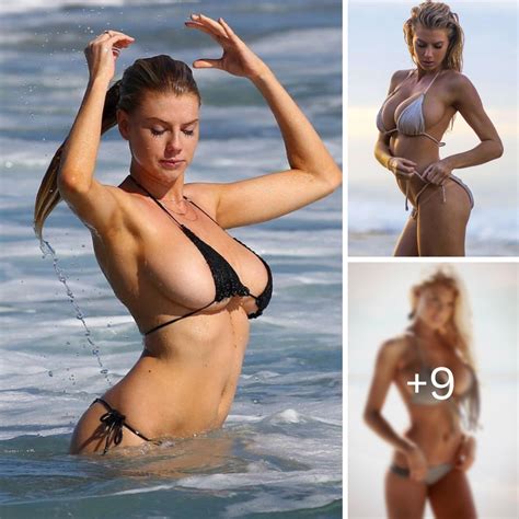 Charlotte Mckinney Almost Spills Out Of Her Bikini
