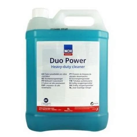 Liquid Nch Duo Power Degreaser Cleaner Packaging Type Plastic Can