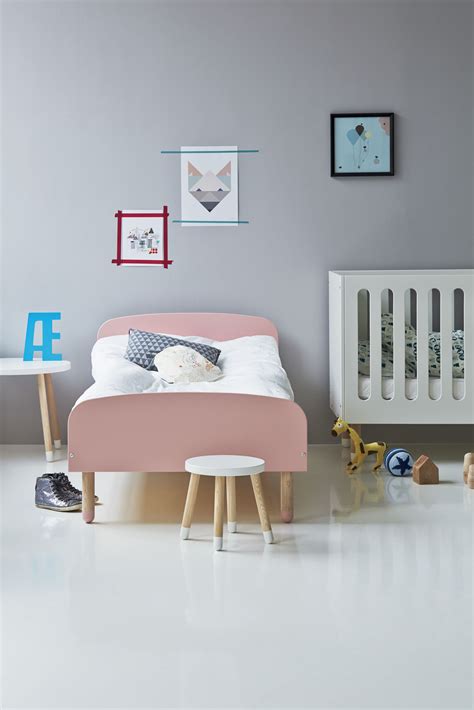 Flexa Dots Childrens Single Bed In Light Blue Nubie Kids Chambre