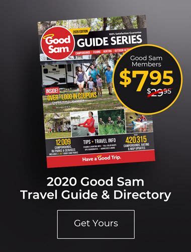 2020 Good Sam Travel Guide And Directory Camping World Rv Travel Fun