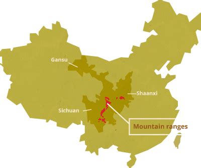 Map Of China Where Pandas Live | Map of Atlantic Ocean Area