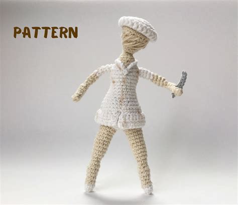 Nurse Silent Hill Toy Pdf Crochet Pattern Creepy And Scary Etsy