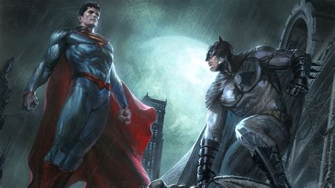 Superman And Batman Dc Comics Superheroes Artwork Hd Superheroes 4k