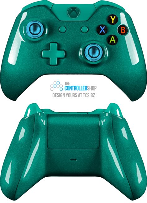 Teal Xbox One Controller By Leafman813 On Deviantart