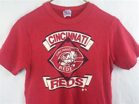 Vintage Cincinnati Reds Baseball T Shirt S S Etsy