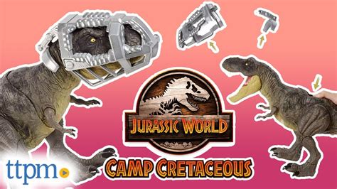 Jurassic World Stomp N Escape T Rex From Camp Cretaceous Review 2021