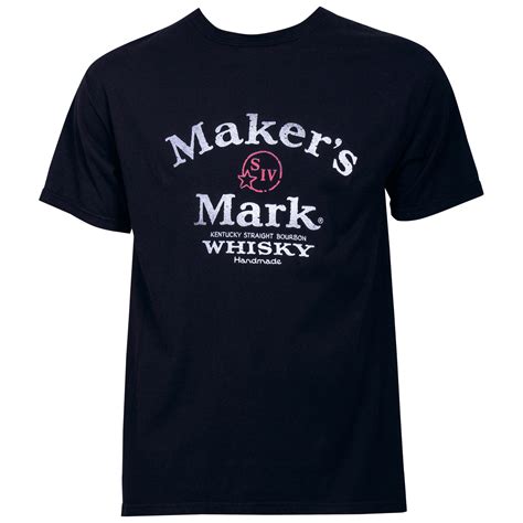 Makers Mark Arch Logo Distressed T Shirt