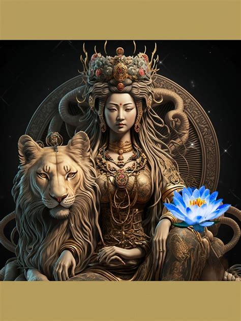 Buddha 佛 In 2023 Durga Goddess Cool Art Kuan Yin