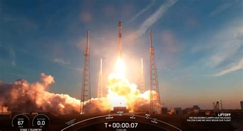 spacex vient de lancer en orbite les premiers satellites starlink “v2 mini”