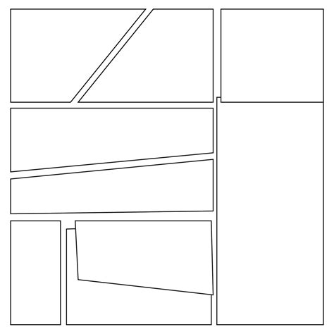 10 Best Comic Book Templates Printable Free For Free At