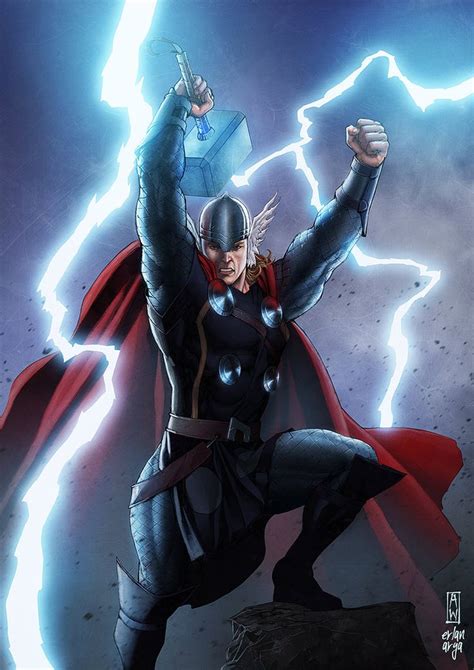 1000 Images About Comic Art Thor God Of Thunder On