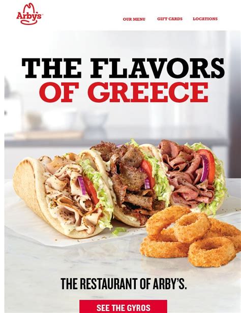 Arby S Gyros Fast Food Items Food Restaurant Recipes