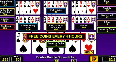 Types of online poker games. Free video poker games: gambling reality at the screen of ...