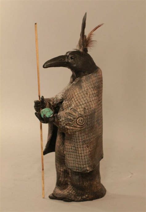 Raven Sculpture Crow Art Raven Art Bird Art Animal Totems Animal