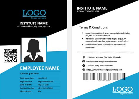 We did not find results for: Print-Ready ID Card Templates for MS Word | Office Templates Online