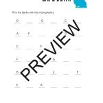 Musical Alphabet Worksheets (PDF Download) | Piano with Lauren