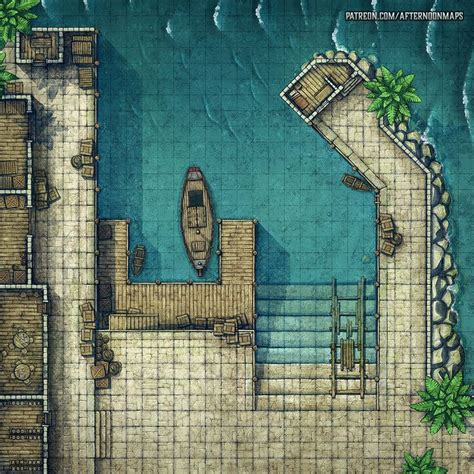 Afternoon Maps Is Creating Rpg And Dnd Battlemaps Patreon Dungeon Hot