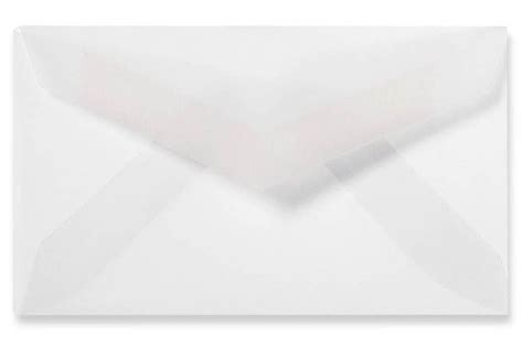 Clear Translucent 3 Envelopes Regular 2 18 X 3 58 Envelopes