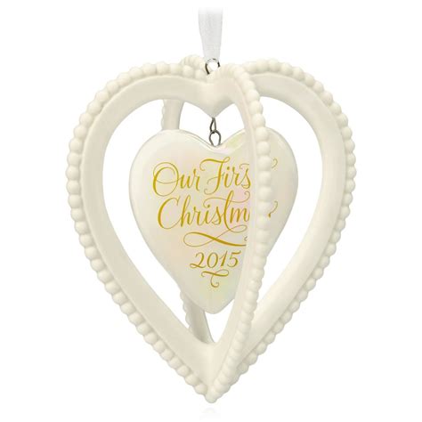 2015 Our First Christmas Together Hallmark Keepsake Ornament Hooked
