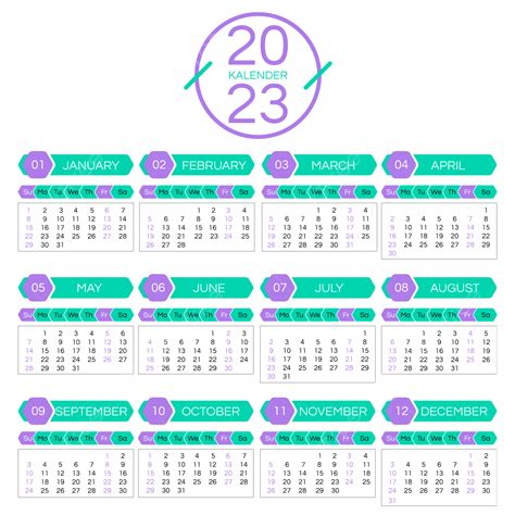 2023 Simple Tech Style Calendar 2023 Calendar Date Png And Vector