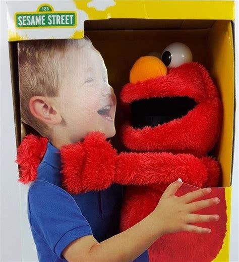 Sesame Street Elmo Big Hugs Elmo Interactive Doll 2012 Playskool Nib