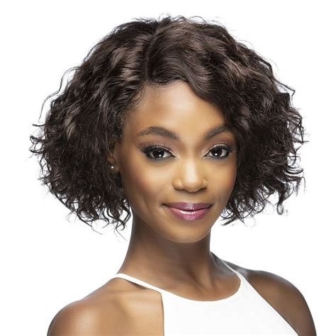 Vivica A Fox Remi Human Hair Swiss Lace Front Wig Delaney Invisible