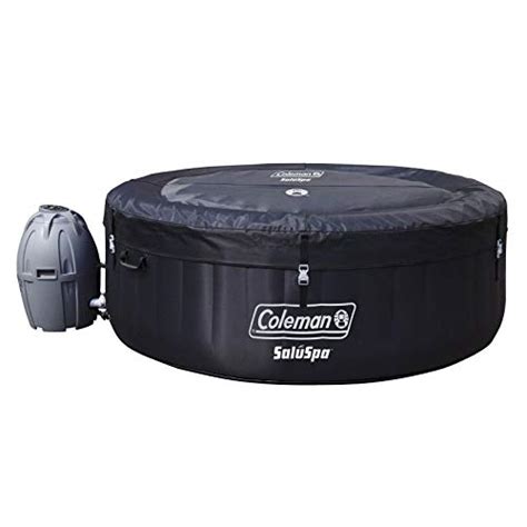 Coleman Saluspa 4 Person Portable Inflatable Outdoor Round Hot Tub