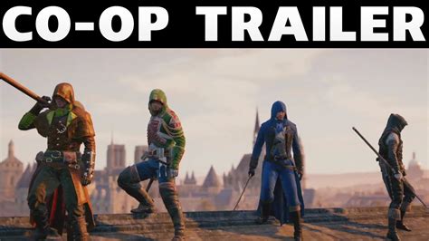 Assassins Creed Unity Co Op Gameplay Trailer Youtube