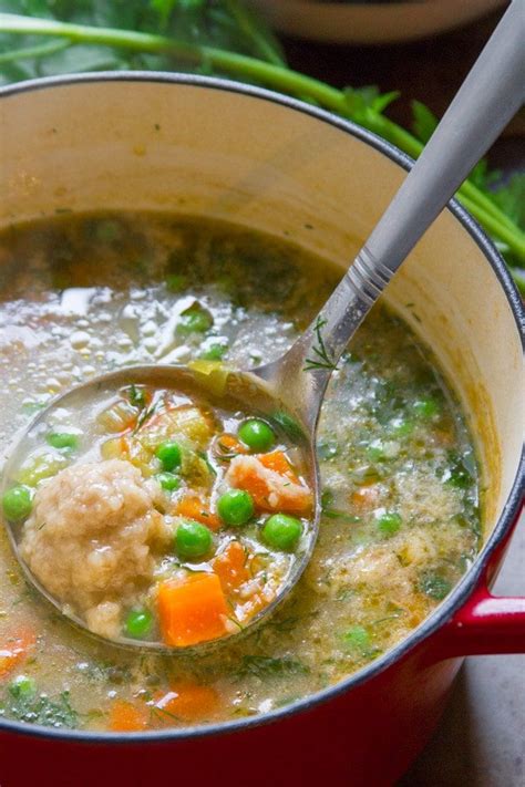 Maybe you would like to learn more about one of these? Vegan Matzo Ball Soup | Vegan comfort food, Matzo ball ...