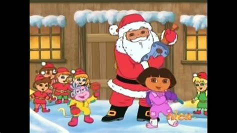 Dora Boots And Santa Sing Feliz Navidad With The Original Audio Youtube