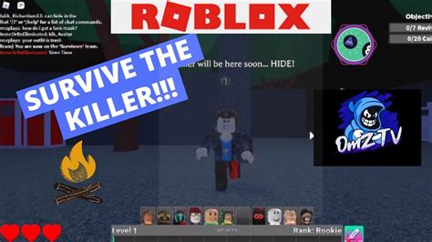 First Time Playing Roblox Survive The Killer Youtube