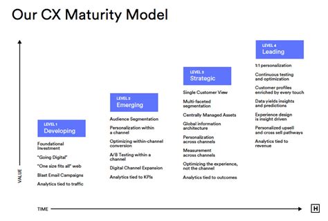 Our Customer Experience Maturity Model Hero Digital