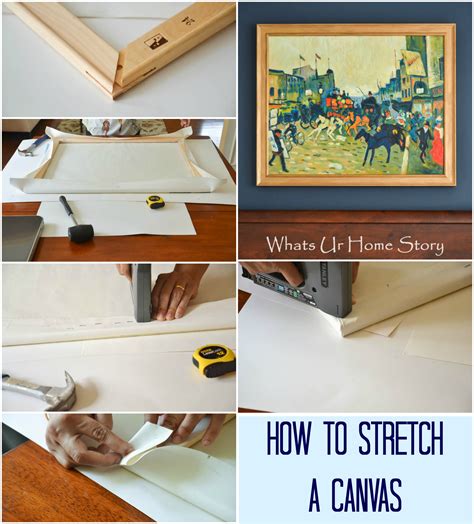 Since canva's templates are already attractive and easy to read. How to Stretch a Canvas | Whats Ur Home Story