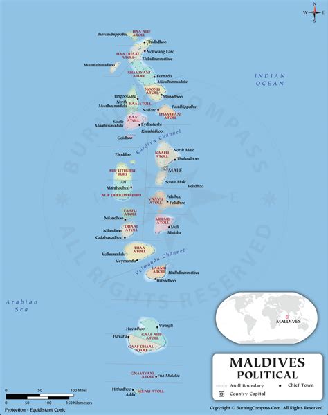 Detailed Political Map Of Maldives Ezilon Maps Porn Sex Picture