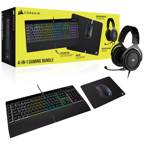 Buy Corsair 4 In 1 Essential Gaming Bundle Ch 9226a65 Na Pc Case